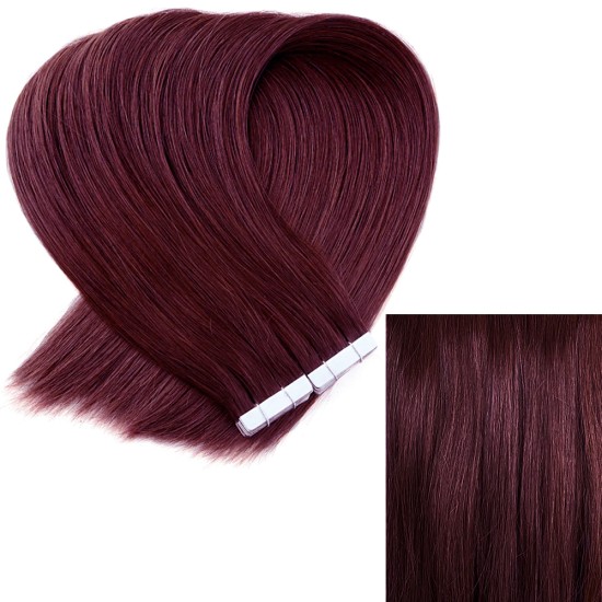 Human hair extensions 99j best sale